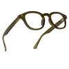 2SeeLife Retro Round Reading Glasses for Men and Women  Narrow-Medium Fit, Premium Readers Spring Hinges, Solid & Sturdy, Olive Green, +1.00 view 1