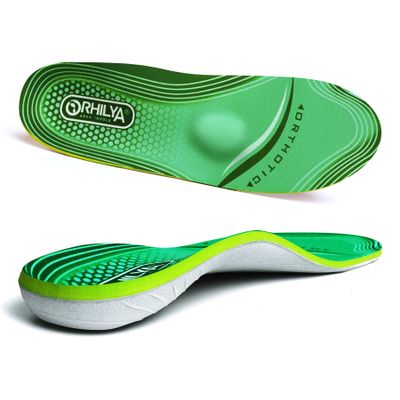 ORHILYA 220lbs+ High Arch Support Insert Plantar Fasciitis Relief Metatarsal Pain Orthotic Insole for Men & Women Standing All Day, Flat Feet Heel Comfort Work Boot Shoe Inserts,290MM Size 10