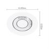 HILEEN 6 Pairs Eyeglass Nose Pads, Push-in Silicone Nosepad, Anti-slip Nose Bridge Pads for Eye Glasses Sunglasses - 9mm9mm view 2
