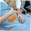 Healvian 4pcs Hand Strengthening Device Comfortable Finger Exerciser Thumb Separator Palm Protector for Seniors view 3
