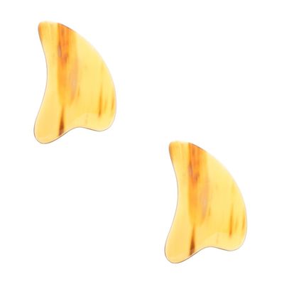 Healvian 2pcs Household Guasha Board Professional Massage Scraper for Full Body Relief Portable Massage Tool for Face Neck Shoulders and More Smooth Edges for Safe Use