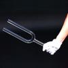 ObuMi Crystal Tuning Forks 25mm, Clear Powerful Tone Good for Stress Relief, with Striker, for Yoga Meditation Sound Therapy(C Note,440 HZ) view 3