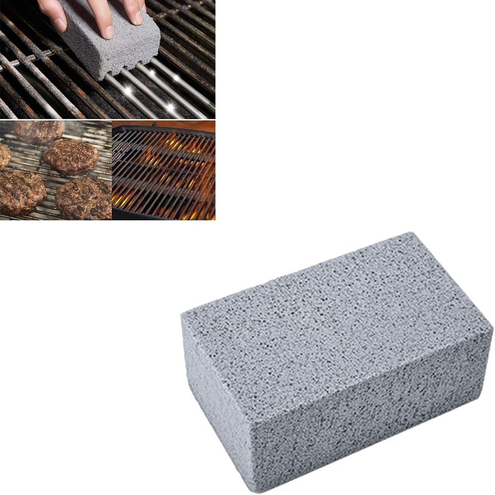Velae Oven Grill And Fryer Cleaner Pumice,Barbecue Grill Scrubbing Stone, BBQ Grill Brick Cleaner, Griddle Stone Cleaning Block, Pumice Stone For Cleaning Oven (1pcs)
