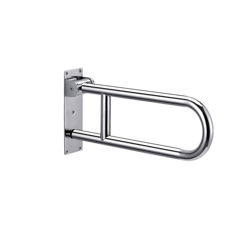 304 Stainless Steel Bathroom Toilet Handrail Folding Elderly Bathroom Safety Non-Slip Barrier-Free Handle Railing