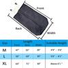 Wheelchair Blanket - Outdoor Lap Blanket with 2 Pockets for Hands - Waterproof and Windproof Foot & Leg Pocket Blanket - Thick Warm Fleece Lined Knee Blanket for Wheelchair, Recliner & Chair (M) view 4