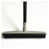 Broom and Dustpan/Broom Broom Hair Lint Removal Device Telescopic Magic Clean Sweeper Squeegee Long Push Broom Broom and Dustpan Combo (Color : Orange) (Gris) view 1