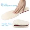 Endoto Sheepskin Insoles for UGG Men Slipper Replacement Inserts(Size:Men8-EU41) view 4