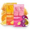 Organic Irish Sea Moss Powder - 200mg Packets for Gut Health and Immune Support - Passionfruit & Citrus Blossom Flavored Drink with Coconut Water for Hydration - Variety 16 Stick Packs view 1