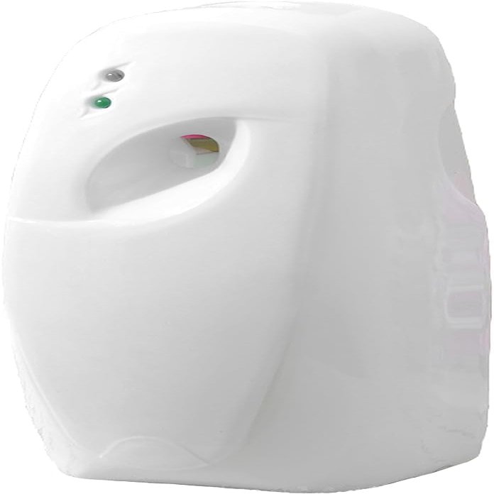 FIRSTONE Automatic Air Freshener Spray Dispenser for Bathroom Restaurant Wall Mounted or Free Standing, White