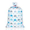 HANSWARE Extra Large Gift Bag for Presents,Shower Gift Bags for Boys, Jumbo Baby Gift Bag for Wedding Wrapping,Birthday, Party,Giant Huge Gifts- 56" x 36" (Blue Elephant, 1 Count) view 1