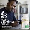 Bronson Acetyl L-Carnitine 500 MG High Potency Amino Acid Non-GMO, 120 Capsules view 3