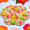 CANDY LANE/EDIBLE METALLIC ACCENTS - Confectionery Accents, Sprinkles Mix, Decorating Sprinkles, Medley Mix For Decorating, Baking Cookies, Cupcakes, Cakes, Cake Toppers, Jimmies, Easter Sprinkles Mix, Dairy Free, Gluten Free, Egg Free, Soy Free, Nut view 3