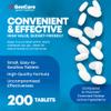 GenCare - Mucus Relief Guaifenesin 600mg (200 Tablets) Mucus Relief Expectorant for Congestion & Cough - Extended Release Tablets for Immediate & Lasting Relief view 4