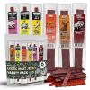 Buffalo Bob's Wild Game Meat Snacks (6 Pack) | Exotic Jerky Sampler | Beef Jerky Gift Set, Snack Baskets for Men, Meat Gifts for Dad | Wild Boar, Alligator, Elk, Buffalo, Venison, Camel | Exotic Pack view 1