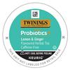 Twinings Probiotics Lemon & Ginger Herbal Tea, Supports Digestive Health, Single Serve K-Cup Pods for Keurig, Naturally Caffeine Free, 24 Count (Pack of 2) view 4