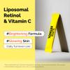 VITALBEAUTIE Super Retinol - Ingestible Liposomal Retinol & Vitamin C 1000mg Powder - Vegan K-Beauty Skin Supplement for Radiant Glass Skin & Tone, Dark Spot Care, 30 Packets view 3