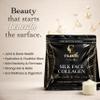 Silk Face Collagen - Collagen Peptides Powder for Women, Face and Neck 14g Protein | Ultra Low Molecular Weight Collagen  for Skin, Hair, Nail, Joint & Gut Health, 15.87 oz (450g) Coc March view 2