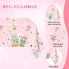 Boba Tea Party Decorations Bubble Tea Birthday Disposable Tableware Party Favors Plate Napkins Tablecloth Set for for Teenager Girls Birthday Decorations view 3