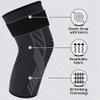 Knee Braces with Strap for Knee Pain, [2 Pack] Knee Compression Sleeve for Men and Women, Knee Support for Running Weightlifting Basketball Gym Fitness, Meniscus Tear Arthritis Joint Pain Relief etc view 4