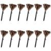 FeelfunFeather Retractable Feather Duster-Genuine Ostrich Feathers,Anti-Static,Reusable Eco-Friendly Handheld Cleaning for Keyboard,Home,Car,Office(10 to 15 Inches) 12Pack view 1