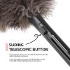 FeelfunFeather Retractable Feather Duster-Genuine Ostrich Feathers,Anti-Static,Reusable Eco-Friendly Handheld Cleaning for Keyboard,Home,Car,Office(10 to 15 Inches) 12Pack view 4