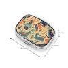 Australian Animals Pill Box Metal Pill Case Portable Travel Pill Organizer for Pocket or Purse Decorative Medicine Box Vitamin Container view 3