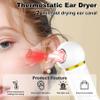 TopQuaFocus Ear Dryer for Adults Kids, Electronic Inner Ear Fluid Removal Tool, Circulation Design - 2min Quick Drying Eardrum, Ideal for Swimmers to Dry The Air of Ears view 3