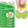 Kisinly Herbal Knee Patches, 48 Pcs Natural Knee Relief Patch, Herbal Wormwood Warming Extract Sticker for Knee, Back view 1