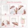 20 Pack Stemless Wine Glass Gift Boxes With Clear Window - Favor Boxes for Gifting - Can Hold 15oz Glass - Bachelorette Party Wedding view 4