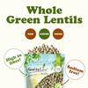 Food to Live - Whole Green Lentils, 4 Pound Dried Raw Lentils, Sproutable, Kosher, Vegan. Rich in Dietary Fiber, and Protein. No Soaking Required. view 4