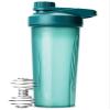 Mr. Pen- Shaker Bottles for Protein Mixes with Twist Cap, 28 oz, Protein Shaker Bottle with Wire Whisk Ball, Shaker Cup, Mixer Bottle view 1