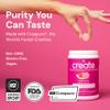 Create Creatine Monohydrate Gummies for Men & Women, Boost Focus, Strength, and Endurance, Anti-Melting Formula, Vegan, Gluten-Free, Non-GMO, 1.5g of Creatine per Gummy (Watermelon) view 4