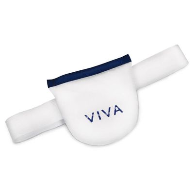 Viva Mask Single | On The Go Moist Heat Dry Eye Care Compress | Microwave Activated | Dry Eye Irritation Relief | Reusable, Non-allergenic, Washable | White