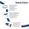 Viva Mask Single | On The Go Moist Heat Dry Eye Care Compress | Microwave Activated | Dry Eye Irritation Relief | Reusable, Non-allergenic, Washable | White view 4