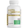 Bronson Acetyl L-Carnitine 500 MG High Potency Amino Acid Non-GMO, 60 Capsules view 3