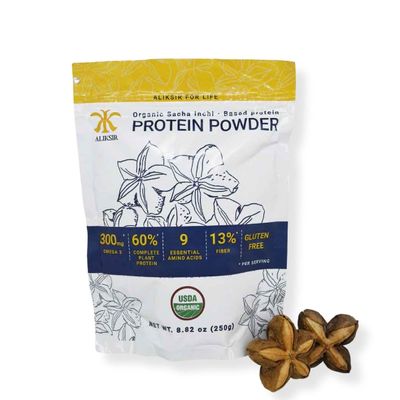 ALIKSIR Organic Sacha Inchi Protein Powder