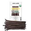 50 Organic Madagascar Vanilla Beans - Whole Grade A Premium Bourbon Pods - For Making Extract & Baking - For Cooking, Desserts & More - 100% Vegan & Kosher - Non-GMO & Gluten-Free - Native Vanilla view 1