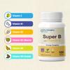 Puregen Labs Super B Energy Complex with Vitamin C - Immune Health, Energy & Nervous System Support - Non-GMO, Gluten-Free 100 Vegetarian Tablets view 3