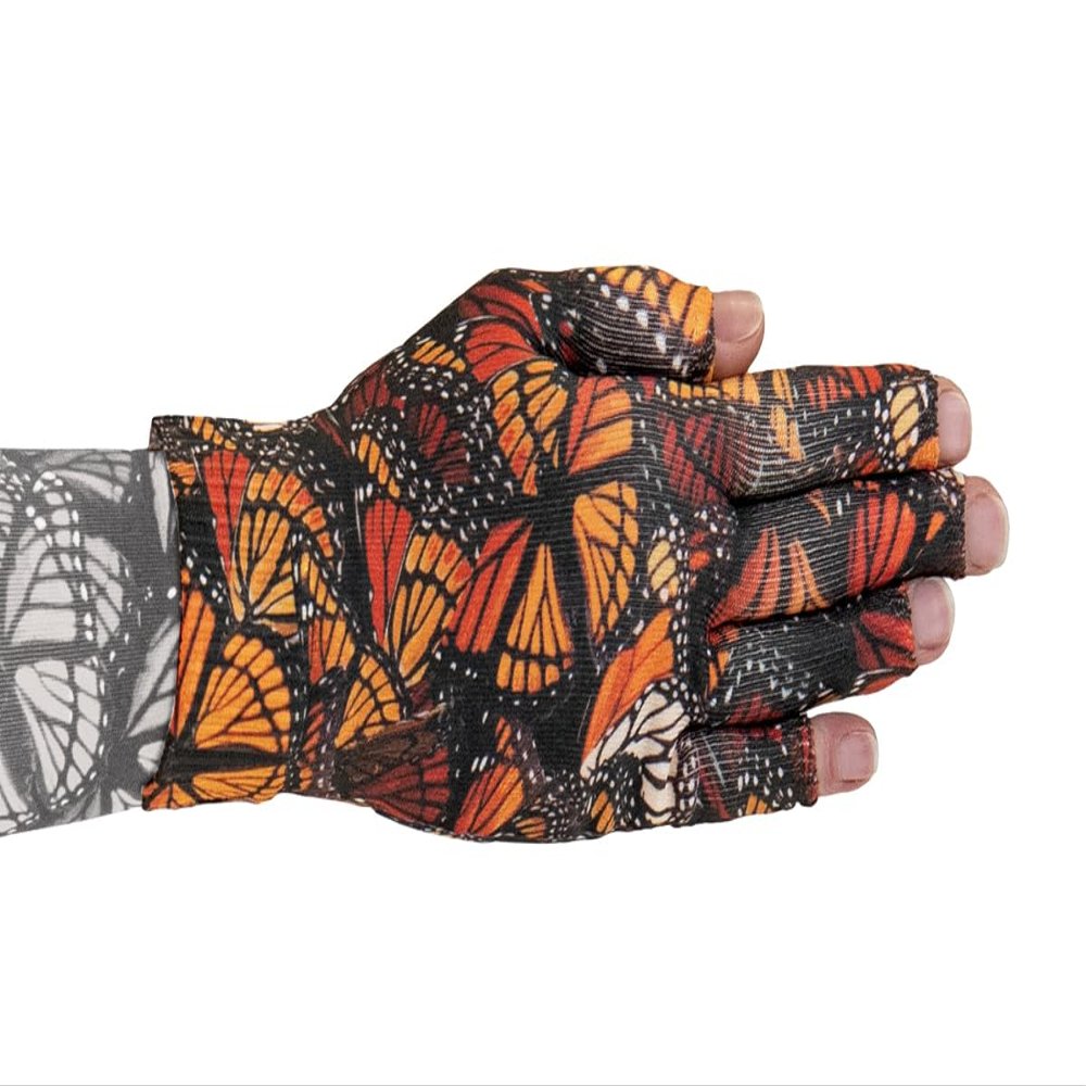 Lymphedivas Nectar Medical Graduated Compression Glove for Lymphedema (30-40 mmHg Medium)
