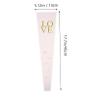 Anneome 50pcs Bouquet Wrap Bags Elegant Flower Packaging Sleeves for Single Roses for Floral Arrangements Weddings Mother Day Valentine Day Chic and Decent Floral Wraps view 2