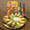 The Stocked Pantry Pico Pica Hot Sauce, 15.5oz (Pack of 3) Bundle with Carlisle 3 oz Melamine Molcajete Salsa Dish, Black, Red view 2