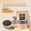 52USA Black Peppercorns 12 oz and Coarse Sea Salt 2 lbs, Salt and Pepper for Grinder Refill, Whole Peppercorns view 4