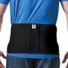 Core Products Corfit LS Lumbar Support Adjustable Back Brace for Pain Relief, Men/Women - Black, XLarge view 4