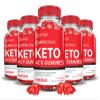 (5 Pack) Keto Crave Keto ACV Gummies Advanced Formula 1000MG Keto Crave Keto Gummies Apple Cider Vinegar Formulated with Pomegranate Beet Juice Powder B12 Vegan Non GMO 300 Gummys view 1