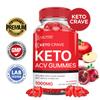 (5 Pack) Keto Crave Keto ACV Gummies Advanced Formula 1000MG Keto Crave Keto Gummies Apple Cider Vinegar Formulated with Pomegranate Beet Juice Powder B12 Vegan Non GMO 300 Gummys view 2
