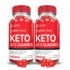 (2 Pack) Keto Crave Keto ACV Gummies Advanced Formula 1000MG Keto Crave Keto Gummies Apple Cider Vinegar Formulated with Pomegranate Beet Juice Powder B12 Vegan Non GMO 120 Gummys view 1