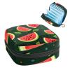 Sanitary Napkin Storage Bag for Feminine Pads, First Period Kit for Women, Watermelon Portable Menstrual Period Sanitary Pouch view 1