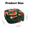 Sanitary Napkin Storage Bag for Feminine Pads, First Period Kit for Women, Watermelon Portable Menstrual Period Sanitary Pouch view 2
