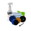 Headstone Cleaner Kit for Grave Cleaning - 1 Quart Spray Solution - Includes Drill Brushes - Ideal for Cleaning Headstones, Tombstones, and Memorials - by MB Stone Care view 1
