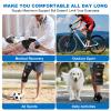 16inch Tall Hinged Knee Brace with Side stabilizers, with 4 Compression Straps,2 Removable Metal Hinges,Knee Support for ACL, MCL, Meniscus Tear, Arthritis, Tendon Pain,Knee Brace Women and Men view 4